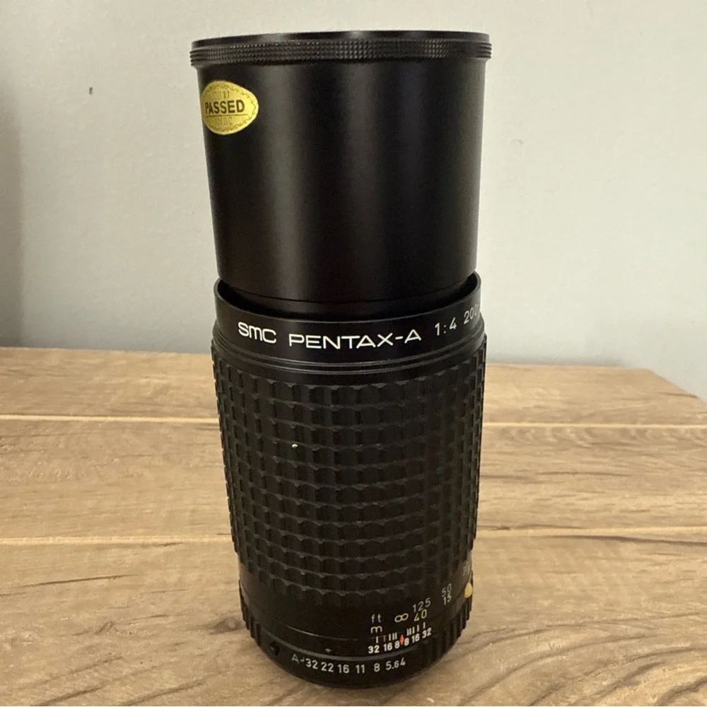SMC Pentax-A 1:4 200mm Lens 5190200 UNTESTED